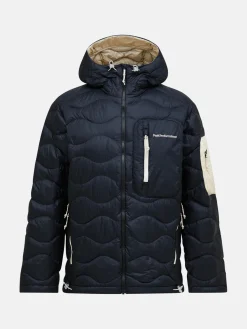 Peak Performance miesten takki Helium Utility Down Hood Jacket, musta