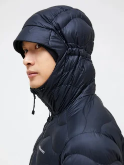 Peak Performance miesten takki, M HELIUM DOWN HOOD JACKET Musta