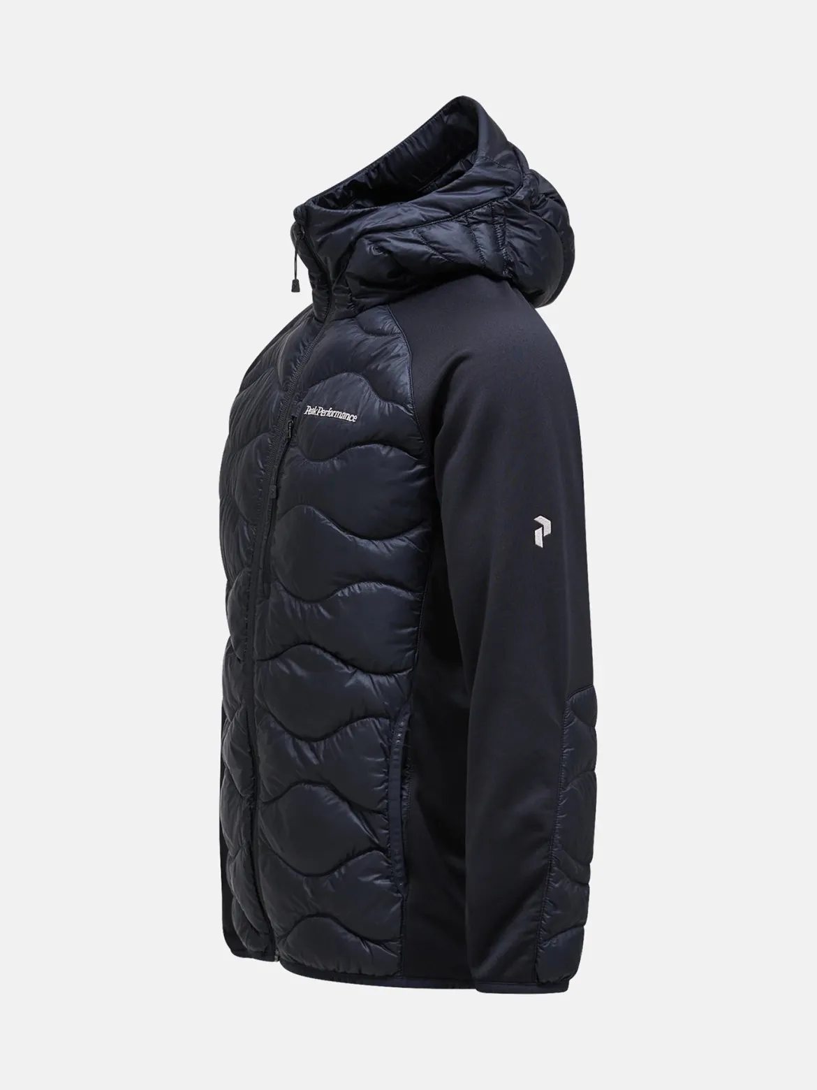 Peak Performance miesten takki M HELIUM DOWN HYBRID HOOD JACKET, musta