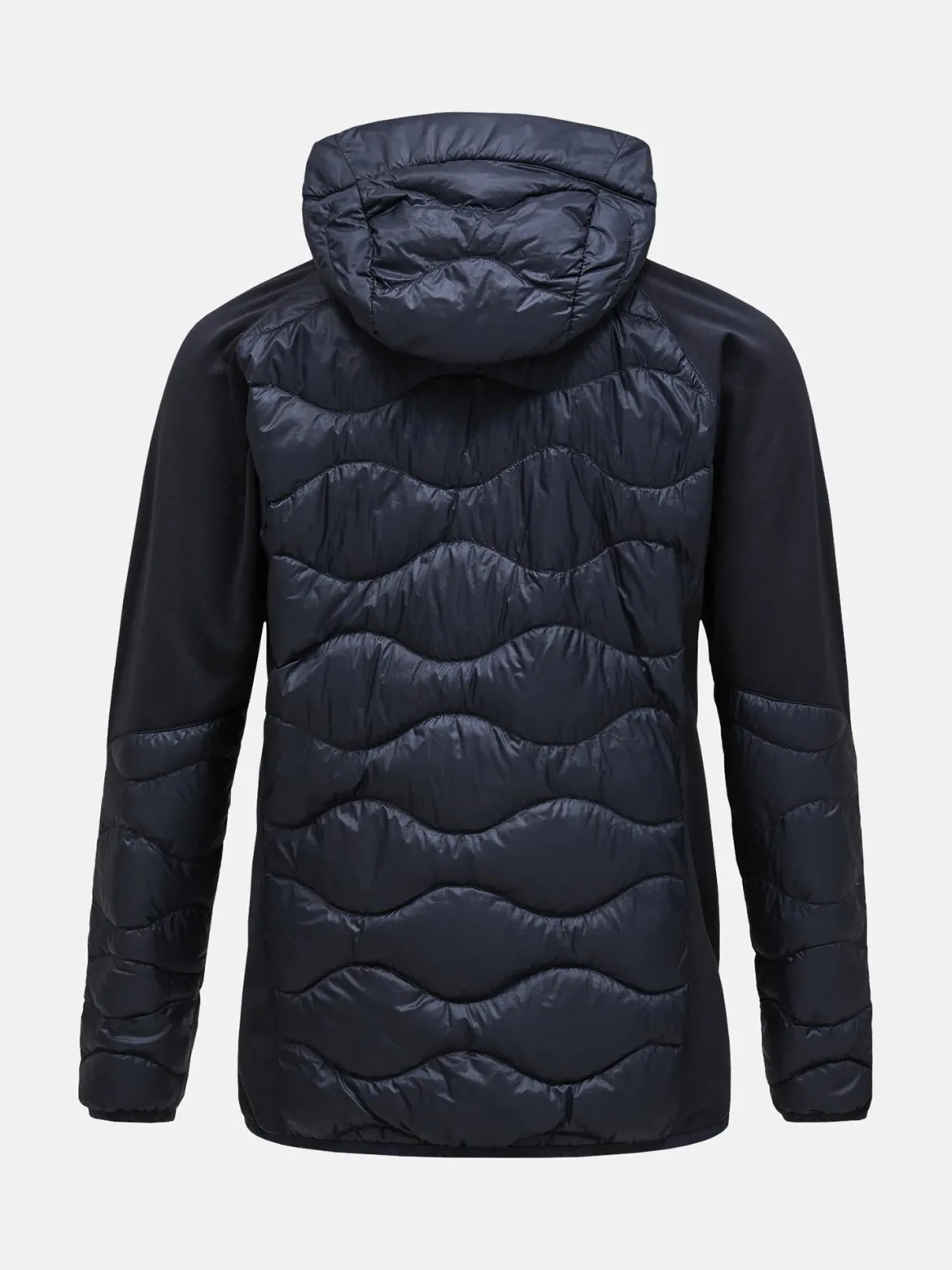 Peak Performance miesten takki M HELIUM DOWN HYBRID HOOD JACKET, musta
