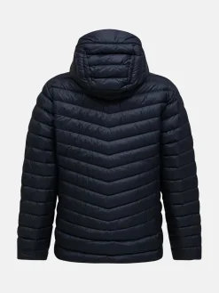 Peak Performance miesten untuvatakki Frost Hood Jacket, hiilenmusta