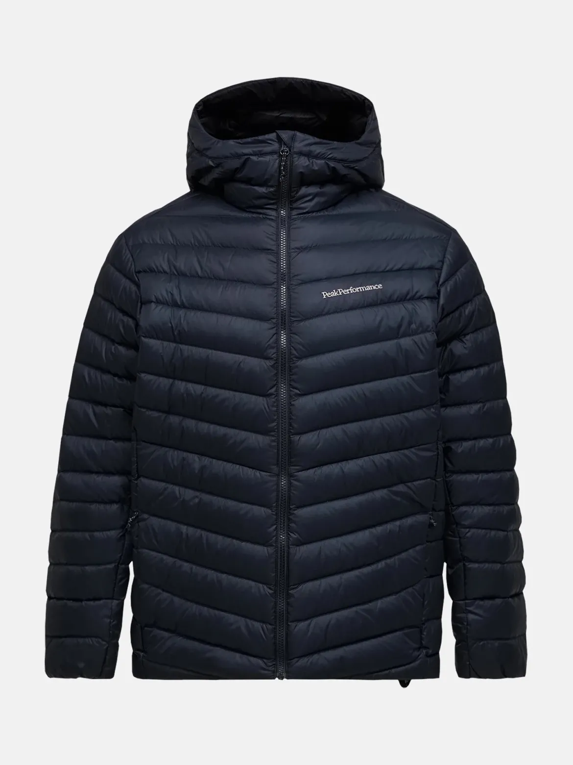 Peak Performance miesten untuvatakki Frost Hood Jacket, hiilenmusta