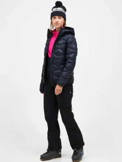 Peak Performance Naisten Kevytuntuvatakki, W Helium Down Hood Jacket Musta