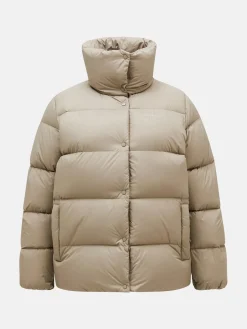 Peak Performance Naisten Takki, W Down Puffer Vaalea Beige