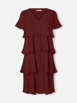 Philosophy Blues Original naisten mekko Acasia Dress, viininpunainen