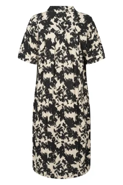 Philosophy Blues Original naisten mekko, MINT DRESS Mustavalkoinen