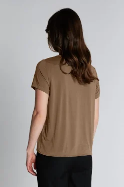 Philosophy Blues Original naisten pusero Meise Top, tummanruskea
