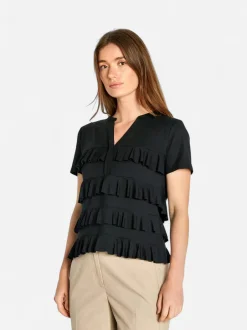 Philosophy Blues Original naisten pusero, OLAF BLOUSE Musta