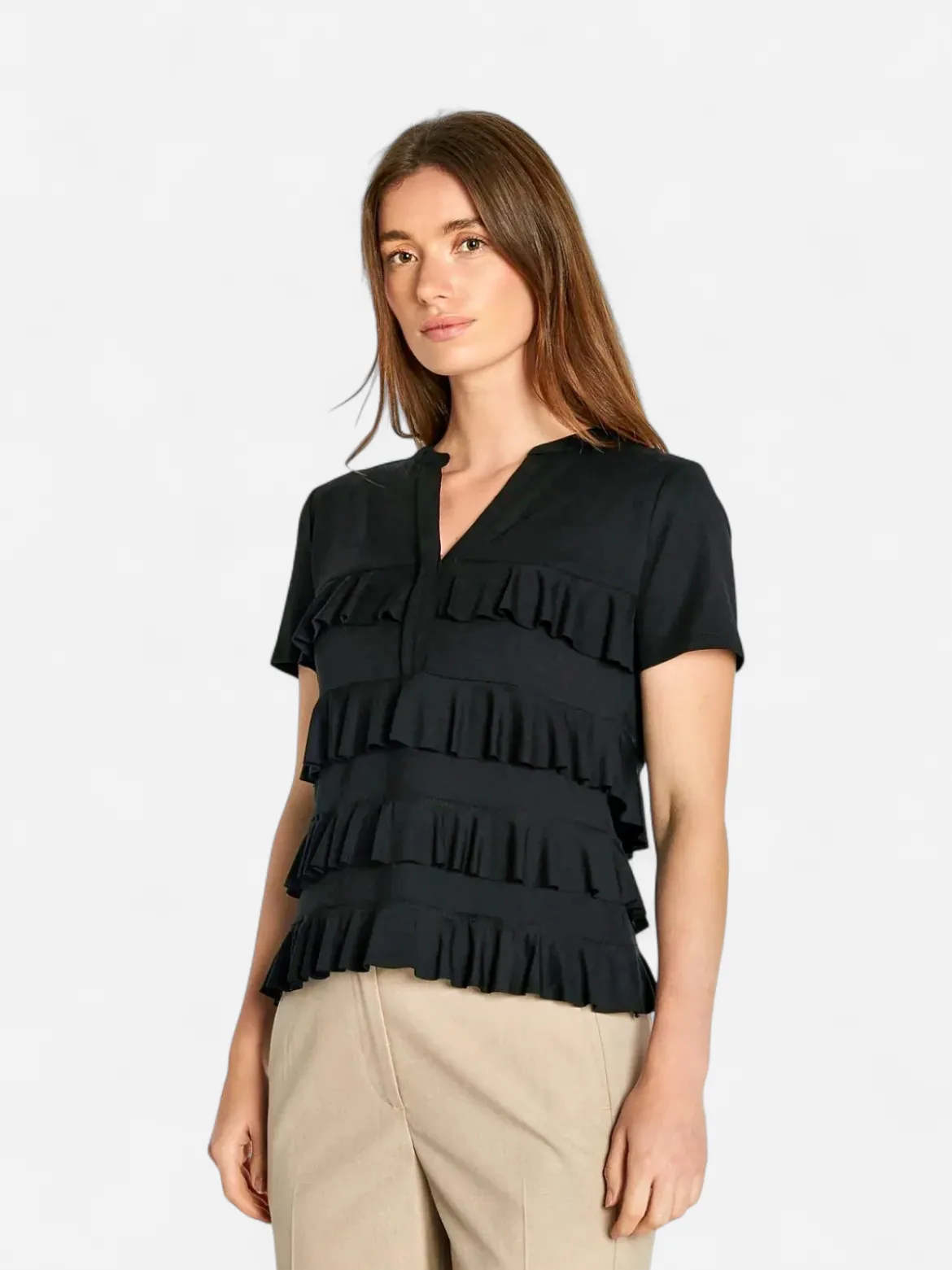 Philosophy Blues Original naisten pusero, OLAF BLOUSE Musta