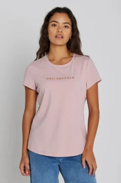 Philosophy Blues Original naisten t-paita Philosopher T-shirt, vaaleanpunainen