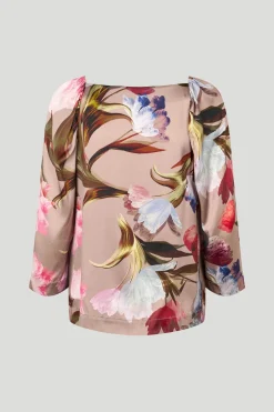 Philosophy Blues Original naisten pusero Celia Silk Blouse, monivärinen kuosi