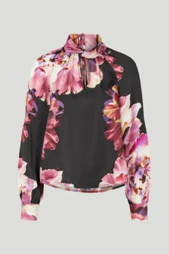Philosophy Blues Original naisten pusero, VISKO SORIN BLOUSE Kuosi, Punainen