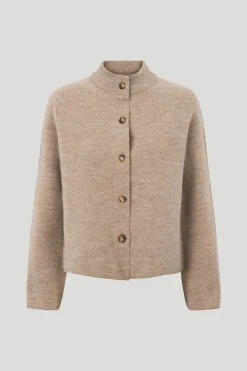 Philosophy Blues Original naisten jakku, MANTRA MEADOW KNIT JACKET Vaalea Beige