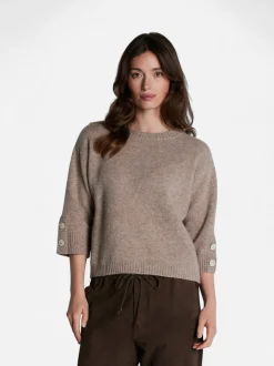 Philosophy Blues Original naisten neulepusero Joba Knit Sweater, beige