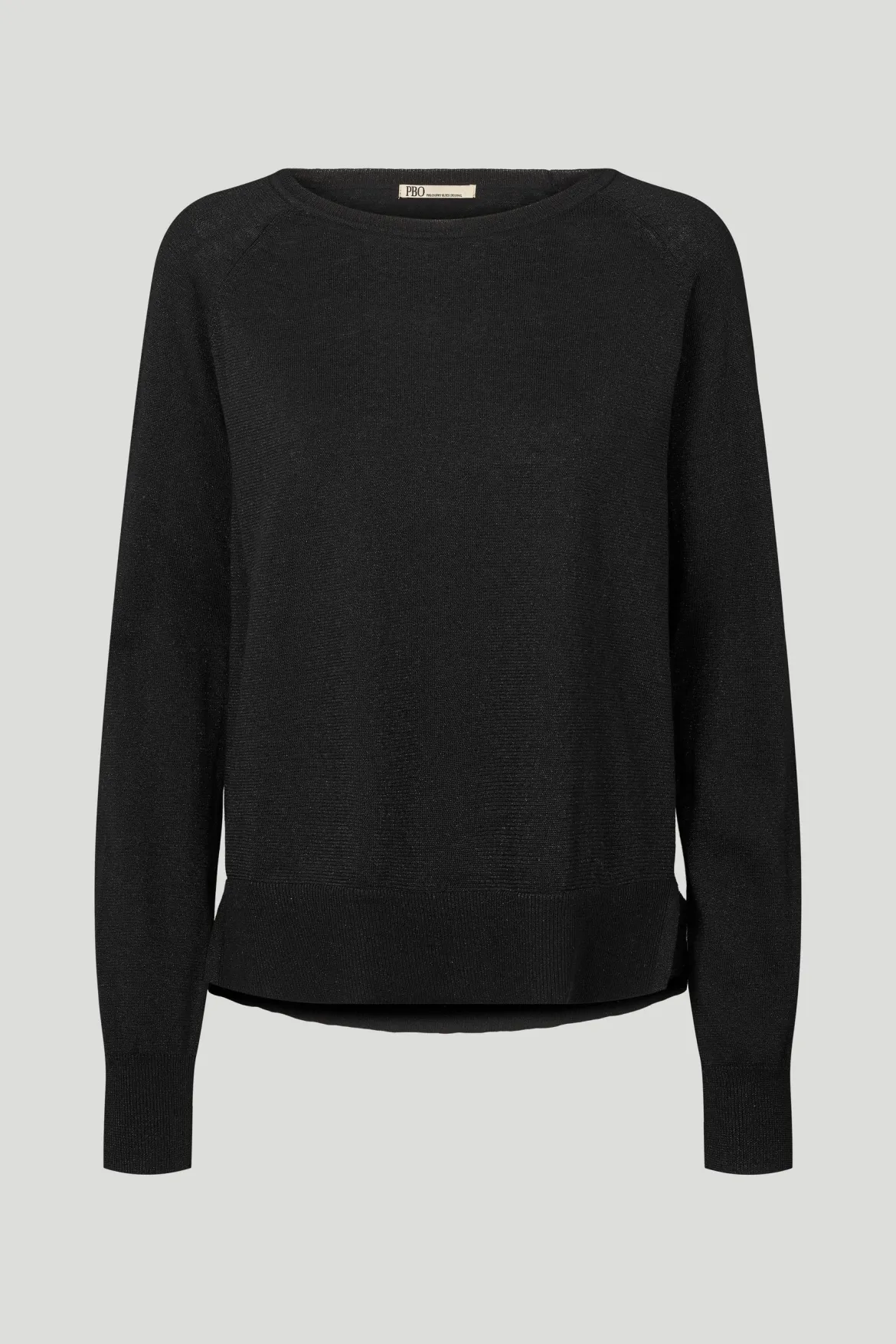 Philosophy Blues Original naisten neulepusero BEKKA KNIT SWEATER, musta