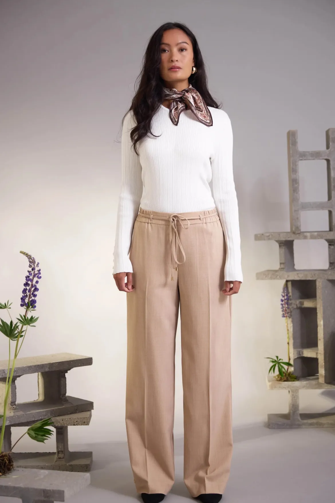 Philosophy Blues Original naisten housut Noa Pants, hiekka
