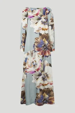 Philosophy Blues Original naisten mekko, VISKO BABELON DRESS Harmaa Kuosillinen