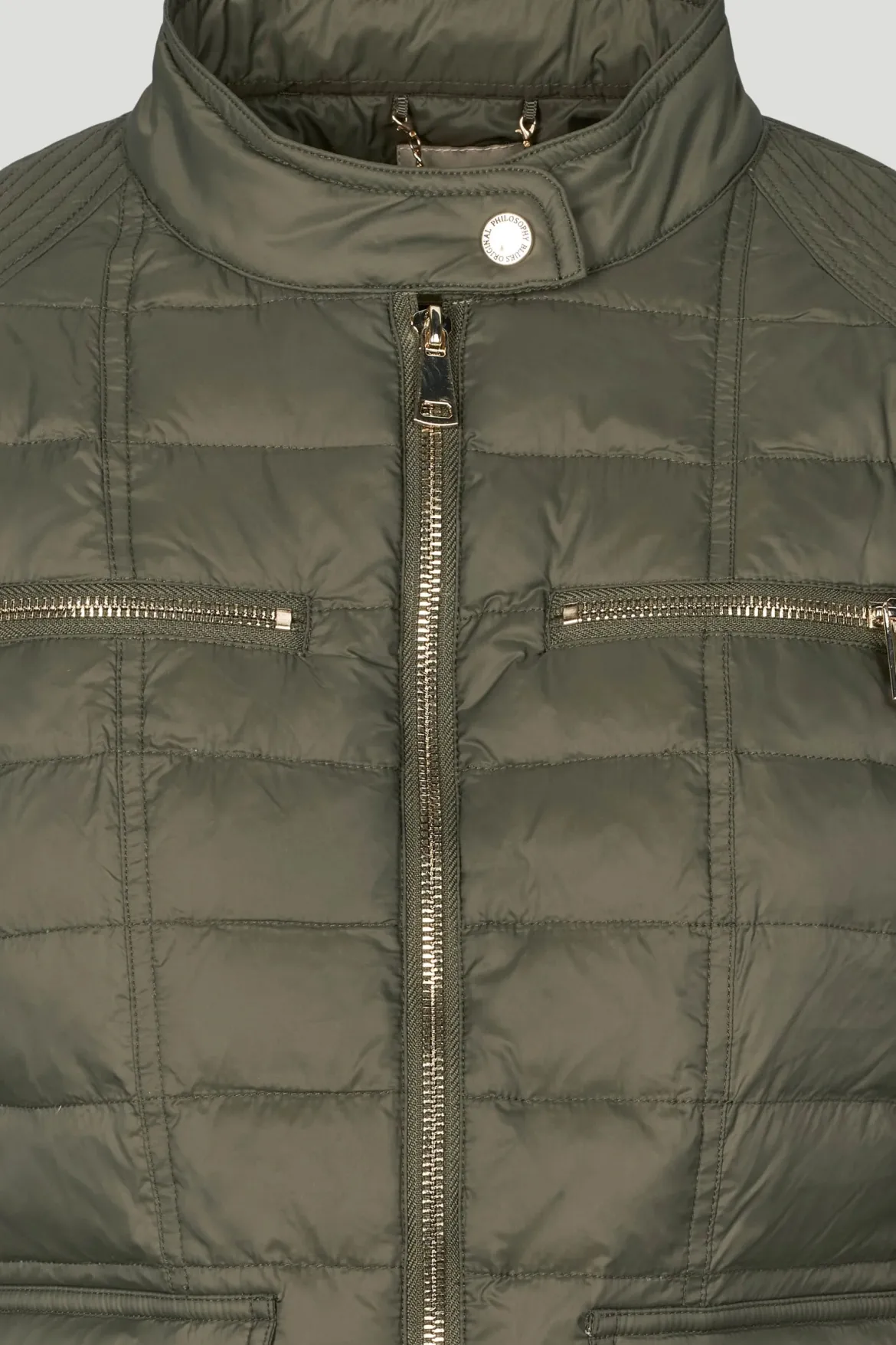 Philosophy Blues Original naisten takki, PUFFY LUCY DOWN JACKET Armeijanvihreä