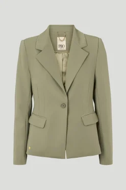 Philosophy Blues Original naisten bleiseri Verato Short Blazer, vaalea armeijanvihreä