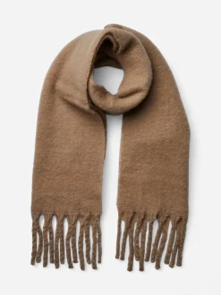 Pieces huivi, PCNIKITA LONG SCARF Kameli