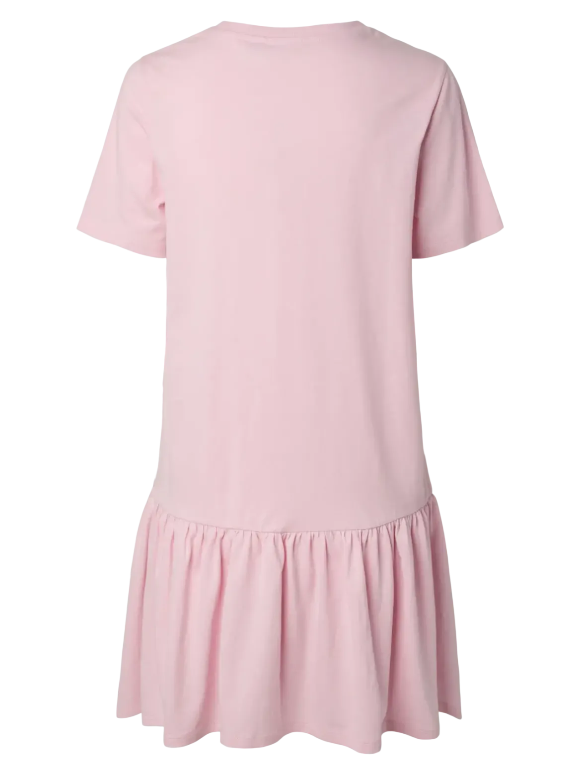Pieces mekko PCDISSO SS O-Neck Dress, Vaaleanpunainen