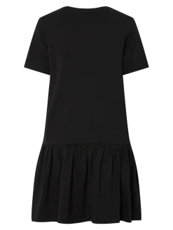 Pieces mekko PCDISSO SS O-Neck Dress, musta