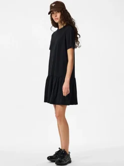 Pieces mekko PCDISSO SS O-Neck Dress, musta
