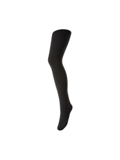 Pieces naisten fleecesukkahousut PCKAYA FLEECE TIGHTS NOOS, musta