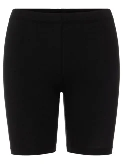 Pieces Naisten Pyöräilyshortsit PCKIKI SHORTS Musta