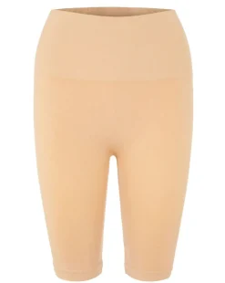 Pieces Naisten Shortsit PCIMAGINE SHAPEWEAR SHORTS Vaalea Beige