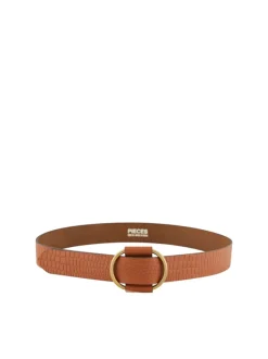 Pieces naisten vyö, PCPILJA LEATHER JEANS BELT FC Root Beer