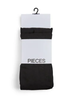 Pieces Sukkahousut 40 Den 2 Pr/Pkt, New Nikoline Musta