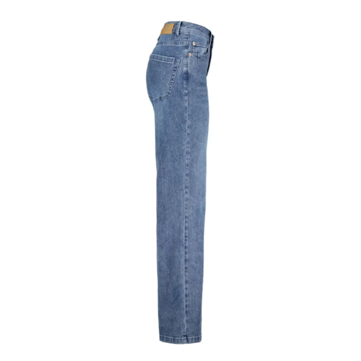 Red Button naisten farkut Colette Wide Jeans, Sininen, indigo