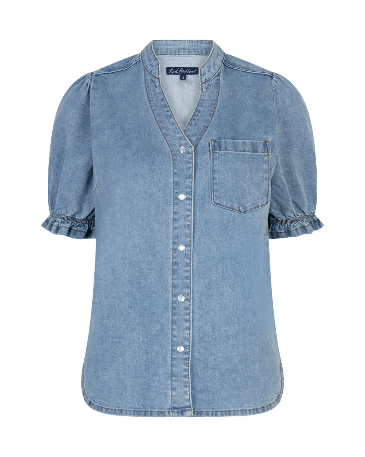 Red Button naisten pusero Victoria Blouse Denim, sininen
