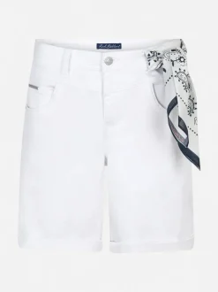 Red Button naisten shortsit Relax Short Jog Color, valkoinen