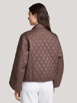 Reset naisten tikkitakki Leonor Jacket, kaakaonruskea