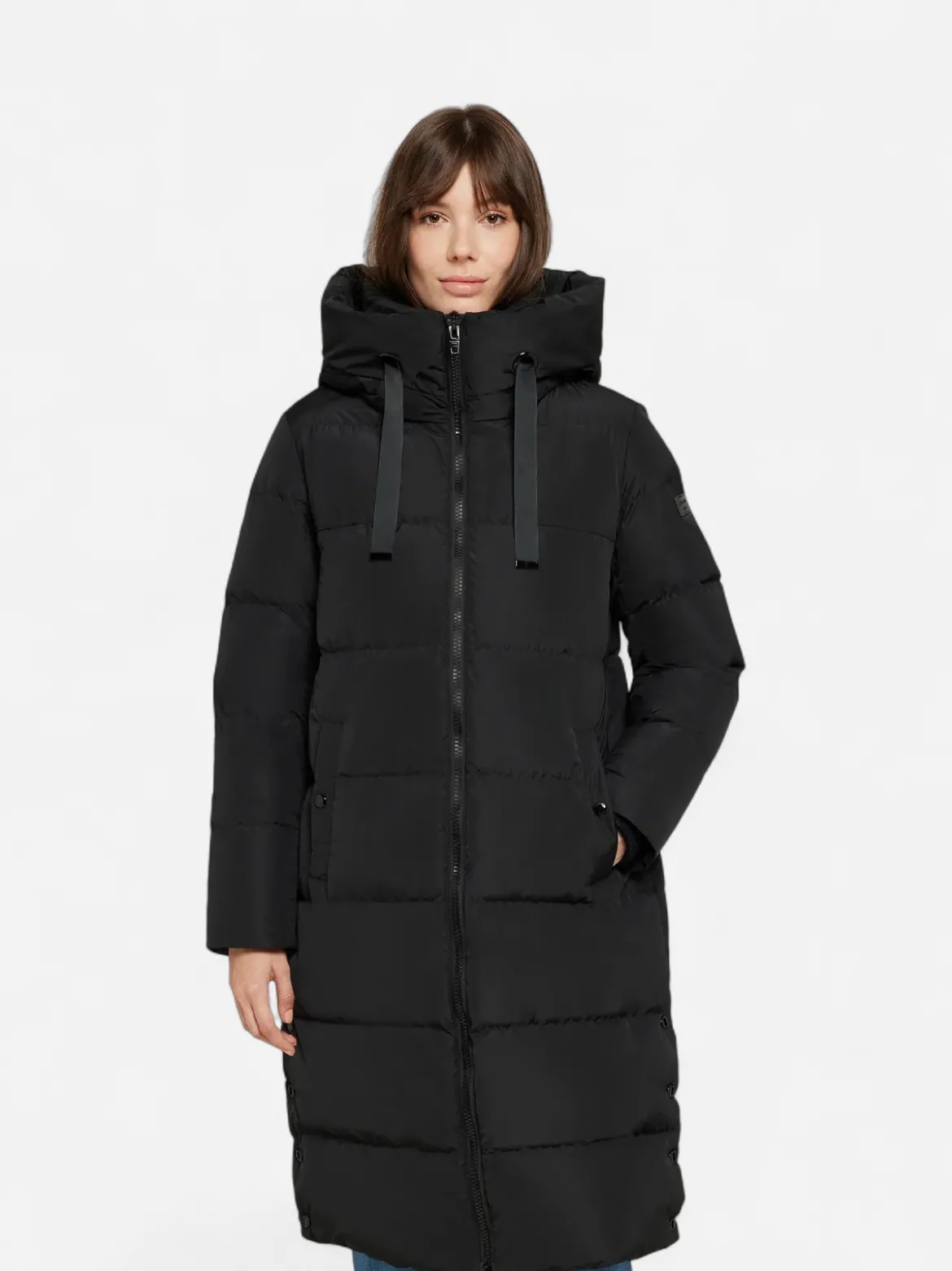 Rock and Blue naisten untuvatakki Camilla Coat, musta
