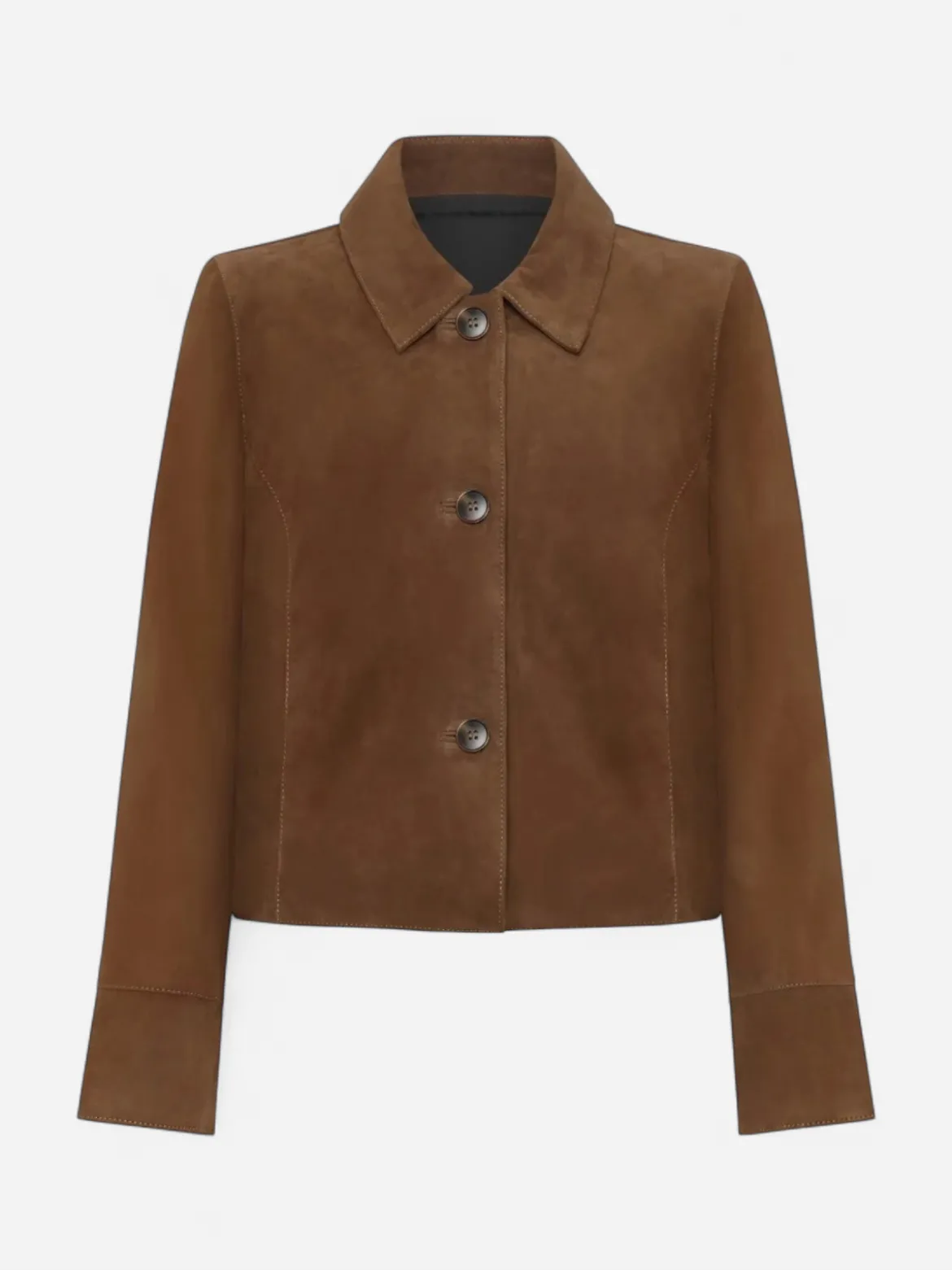 Saki naisten nahkatakki Thea Jacket, konjakinruskea