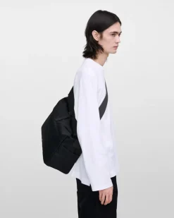 Sandqvist laukku, ICON MESSENGER BAG Musta