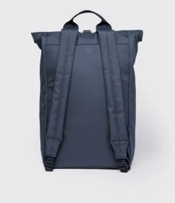 Sandqvist reppu Ground Rolltop Backpack 16'', tummansininen