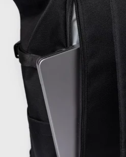 Sandqvist reppu, ICON ROLLTOP BACKPACK L Musta