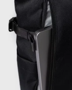 Sandqvist reppu, ICON ROLLTOP BACKPACK M Musta