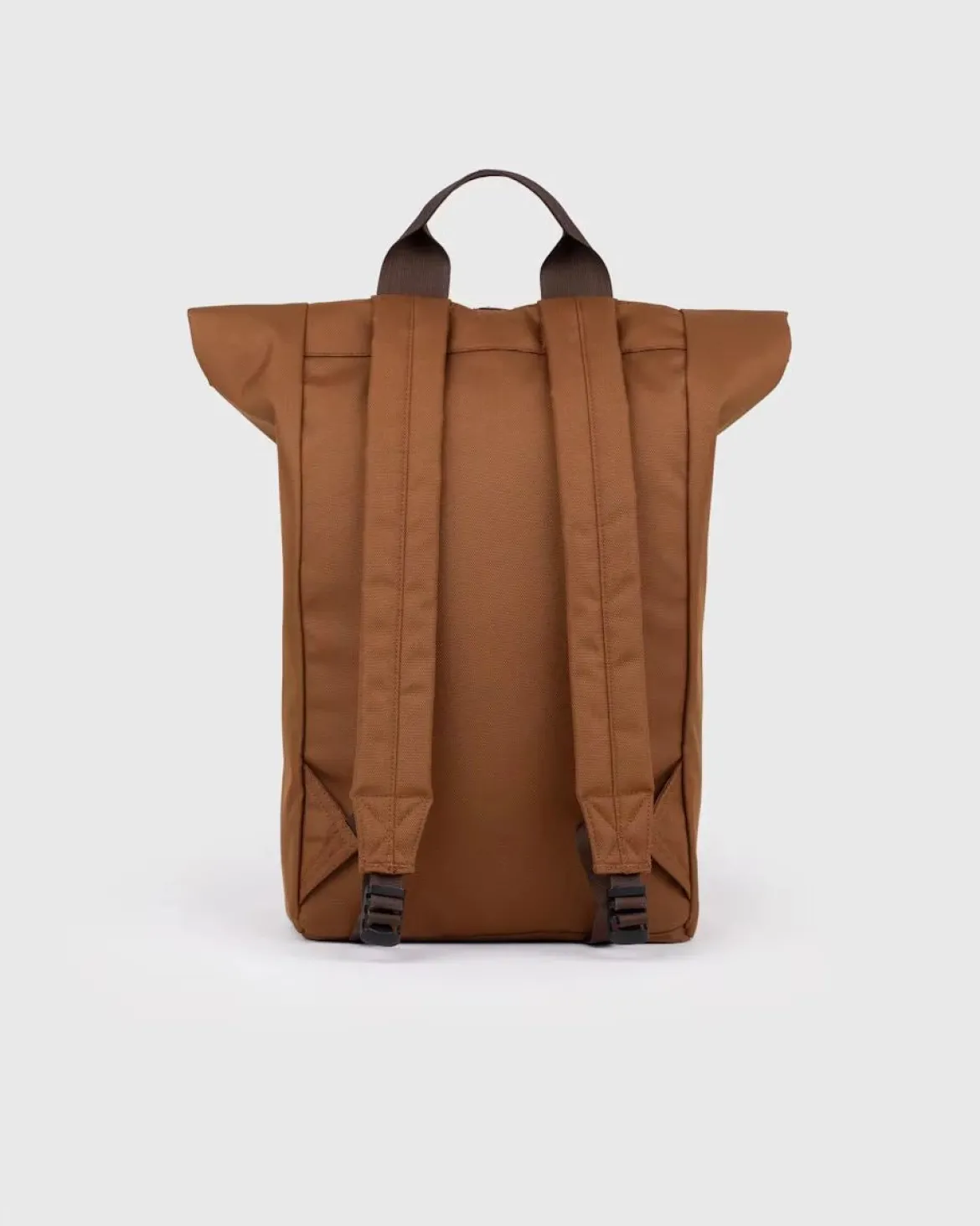 Sandqvist unisex reppu GROUND Rolltop Backpack L, konjakinruskea