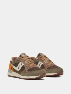 Saucony miesten lenkkarit Shadow 5000, ruskea kuosillinen