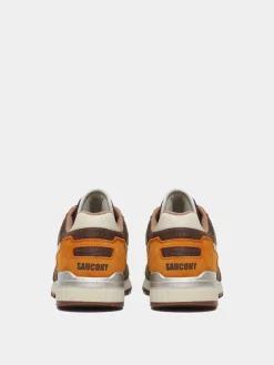 Saucony miesten lenkkarit Shadow 5000, ruskea kuosillinen
