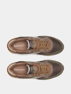 Saucony miesten lenkkarit Shadow 5000, ruskea kuosillinen