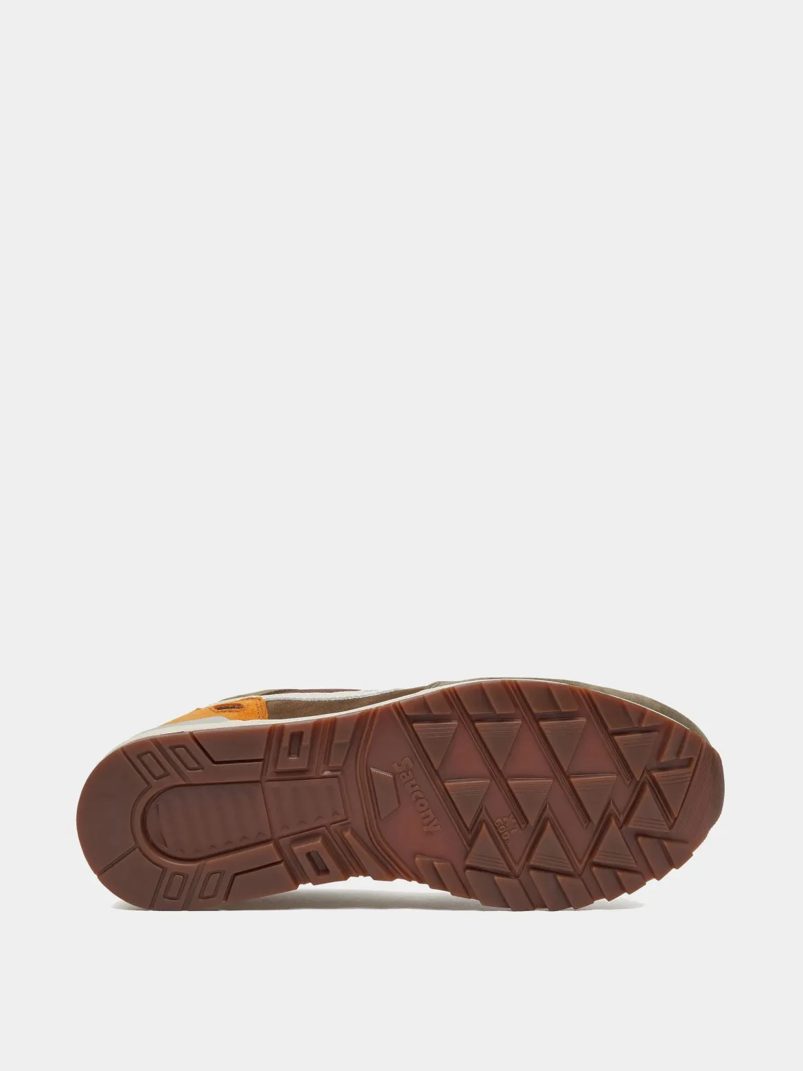 Saucony miesten lenkkarit Shadow 5000, ruskea kuosillinen