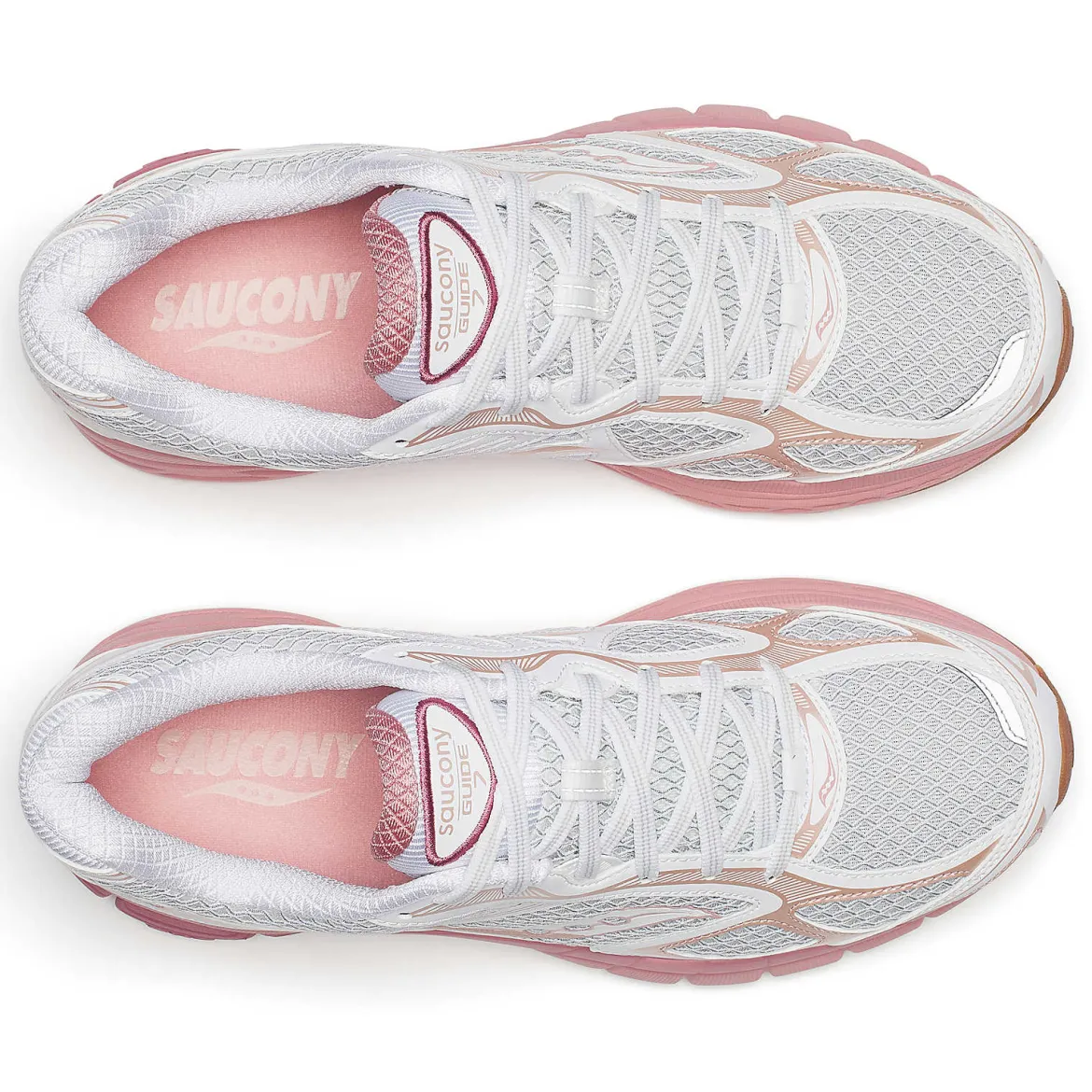 Saucony unisex lenkkarit Progrid Guide 7, vaaleanpunainen