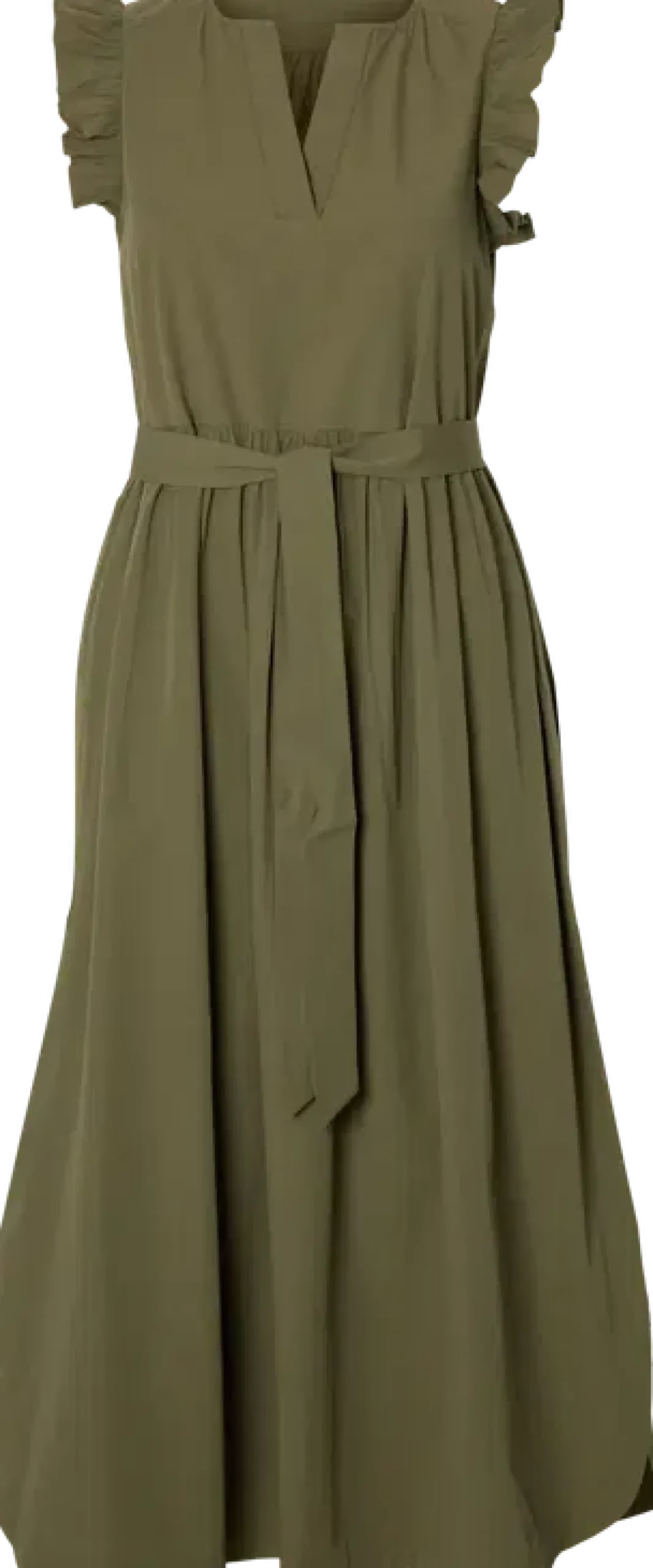 Selected Femme mekko Blair Ida Regular Sl Long Dress Noos, Deep Lichen Green