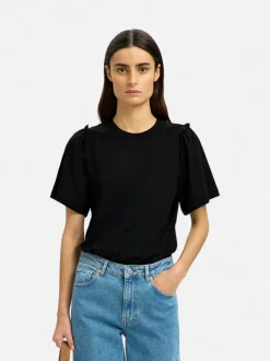 Selected Femme naiset T-paita Penelope, musta